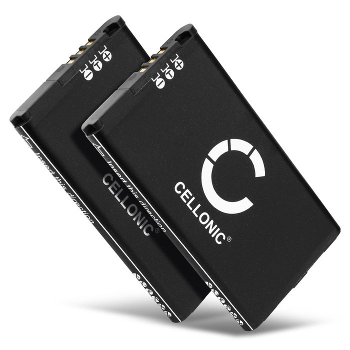 2x SPR-001, SPR-003, SPR-A-BPAA-CO Battery for Nintendo 3DS XL / New 3DS XL Handheld Console Gaming Controller Battery Replacement - 1800mAh 3.7V Lithium Ion