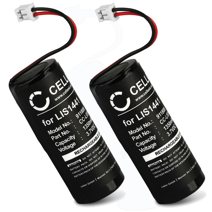 2x CELLONIC Replacement Batteries for Sony PS3 & PS4 Move Motion Controller 1350mAh CECH-ZCS1E CECH-ZCM1E LIS1441 Battery