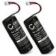 2x Battery (1350mAh, 3.7V)