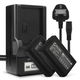 2x Battery (750mAh, 7.4V) + Charger