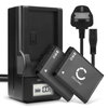 2x Battery 700mAh+ Charger