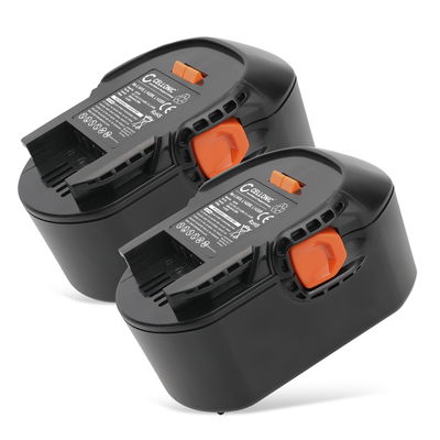 2x Battery for AEG BSB14 C, BS 14 C,BS14 G2, BS 14 G2, BS 14 X,BSB 14 G Cordless Tools - 3Ah 14.4V Li Ion L1414R, L1430R, L1420R,BL414G, B1415R, B1420R Battery Replacement