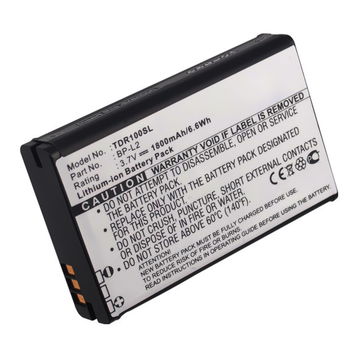 Battery for Tascam DR-100MKII, DR-1, GT-R1 BP-L2 (1800mAh, 3.7V) from CELLONIC