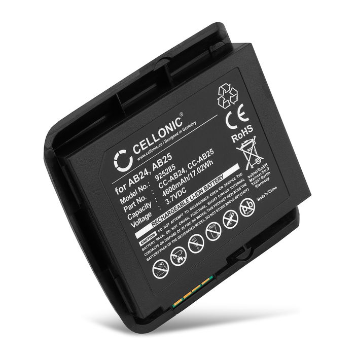 Battery for Intermec CN50, Intermec CN51, AB25 3.7V 4600mAh / 17.02Wh from CELLONIC