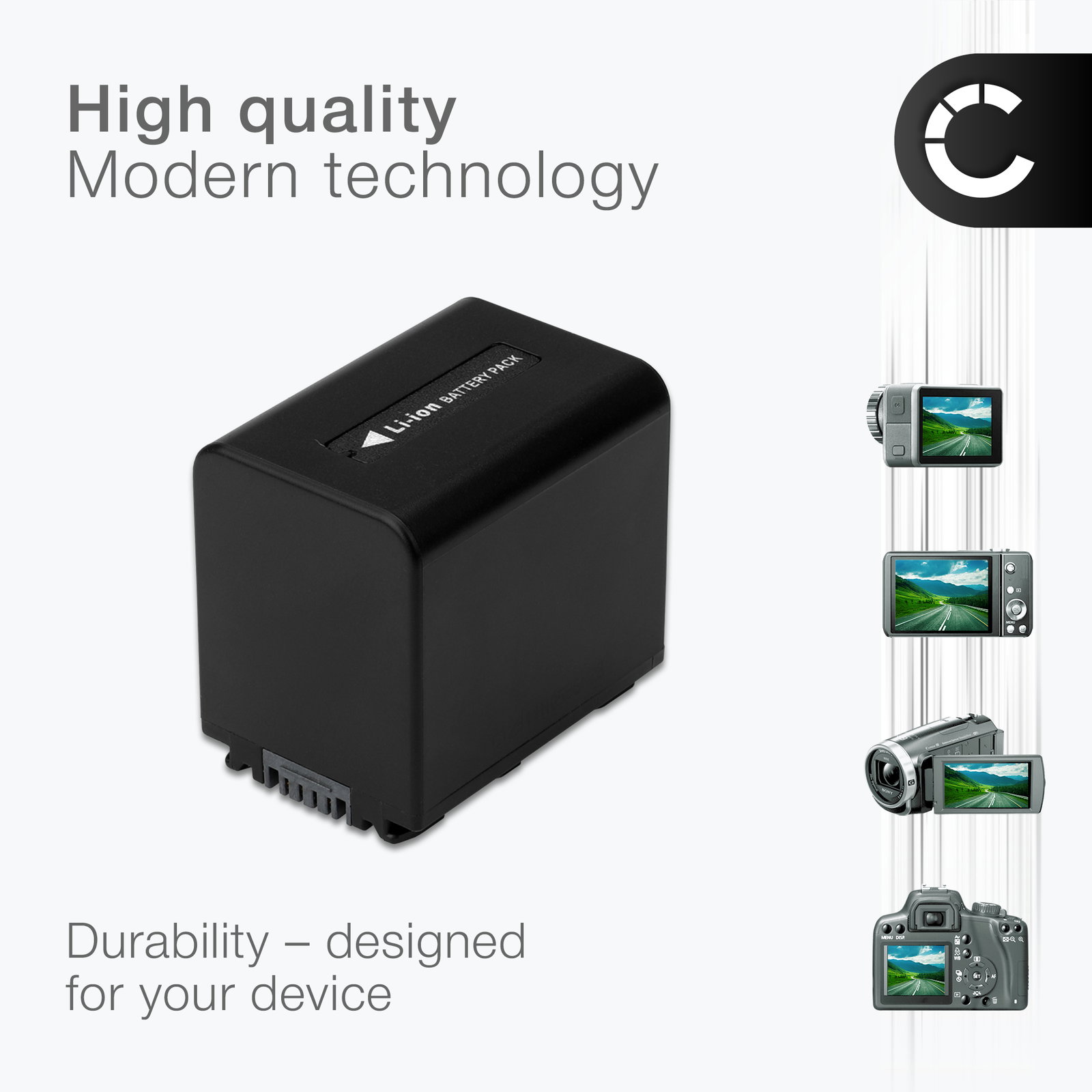 Sony HDR-CX180 Battery 2050mAh from subtel