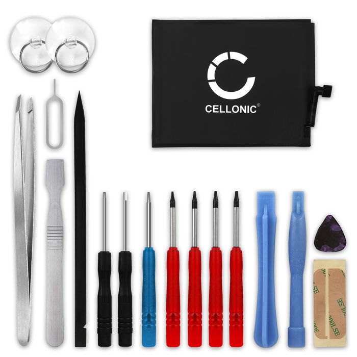 CELLONIC Phone Battery Replacement for Nokia 8.1 (TA-1119 / TA-1128) + 17-Tool Phone Repair Kit - HE363 3300mAh