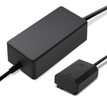 Sony Alpha 7 IV Camera Power Supply AC Adapter Kit & Charger Cable + DC Coupler (Dummy Battery)