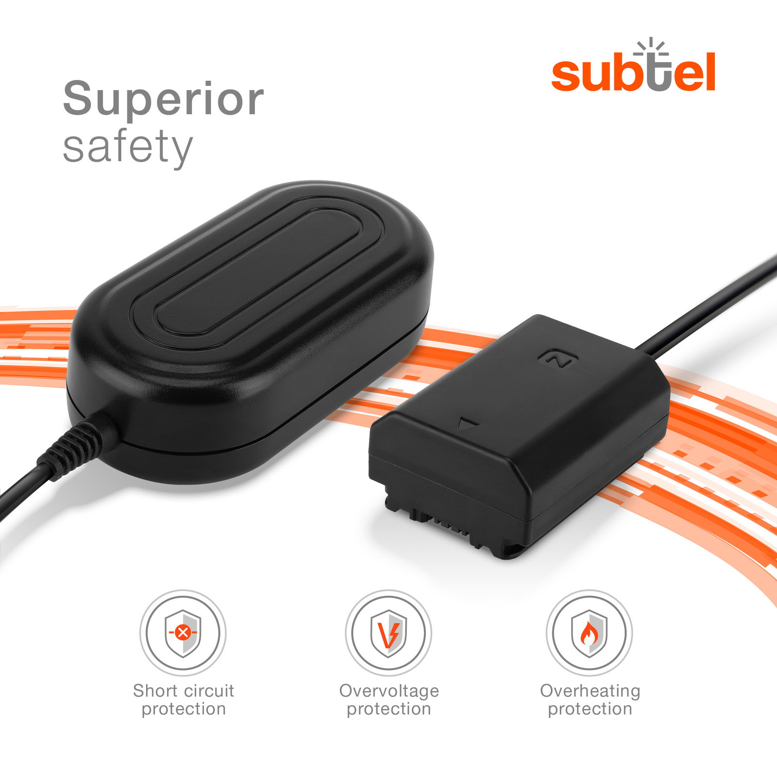 Power Supply for Sony A7 IV, A6700, A7C, A6600
