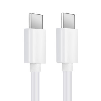 USB C Type C Phone Charger Cable for Google Pixel 7, 7 Pro, 6, 6 Pro, 6A, 5, 4, 3, 2 1m Fast Charging Smartphone Data Cable PVC White