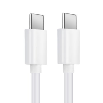 USB Data Cable for Acer Aspire 13 / Switch 10V / 12S / Alpha 12 / Spin 7 / Chromebook 14 / 15 Laptops / Notebooks 1m Fast Charging 3A (PD 60W) Data Transfer Cable USB 3.1 Gen 1 Adapter PVC - White
