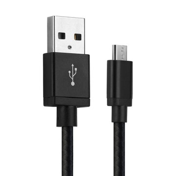 USB Sat Nav Charger Cable for TomTom Via 62, Via 52, Via 135, 400, GO 510 (2013) 520 (2016) 5200, GO 610 6100, GO 620 1m Fast Charging 2A Data Cable GPS Wire Navi Lead Nylon - Black