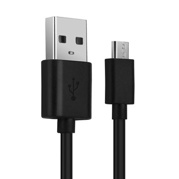 USB Tablet Charger for Dell Venue 7 / 8 / 8 Pro / 10 Pro / 11 Pro Tablet (micro USB) 1m Fast Charging 2A Tablet Data Cable USB 2.0 Adapter PVC - Black