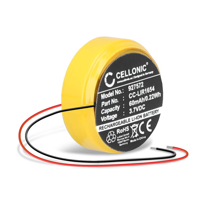 Battery for Bose SoundSport Pulse, SoundSport Wireless - LIR1654 60mAh Replacement battery