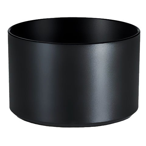 Universal Camera Telephoto Lens Hood for Universal Ø 62mm - Plastic Screw-in Cylindrical / Round Lens Shade from CELLONIC