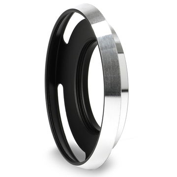 Ø 82mm Universal Camera Lens Hood for Universal Ø 82mm - Metal Screw-in Cylindrical / Round Lens Shade from CELLONIC