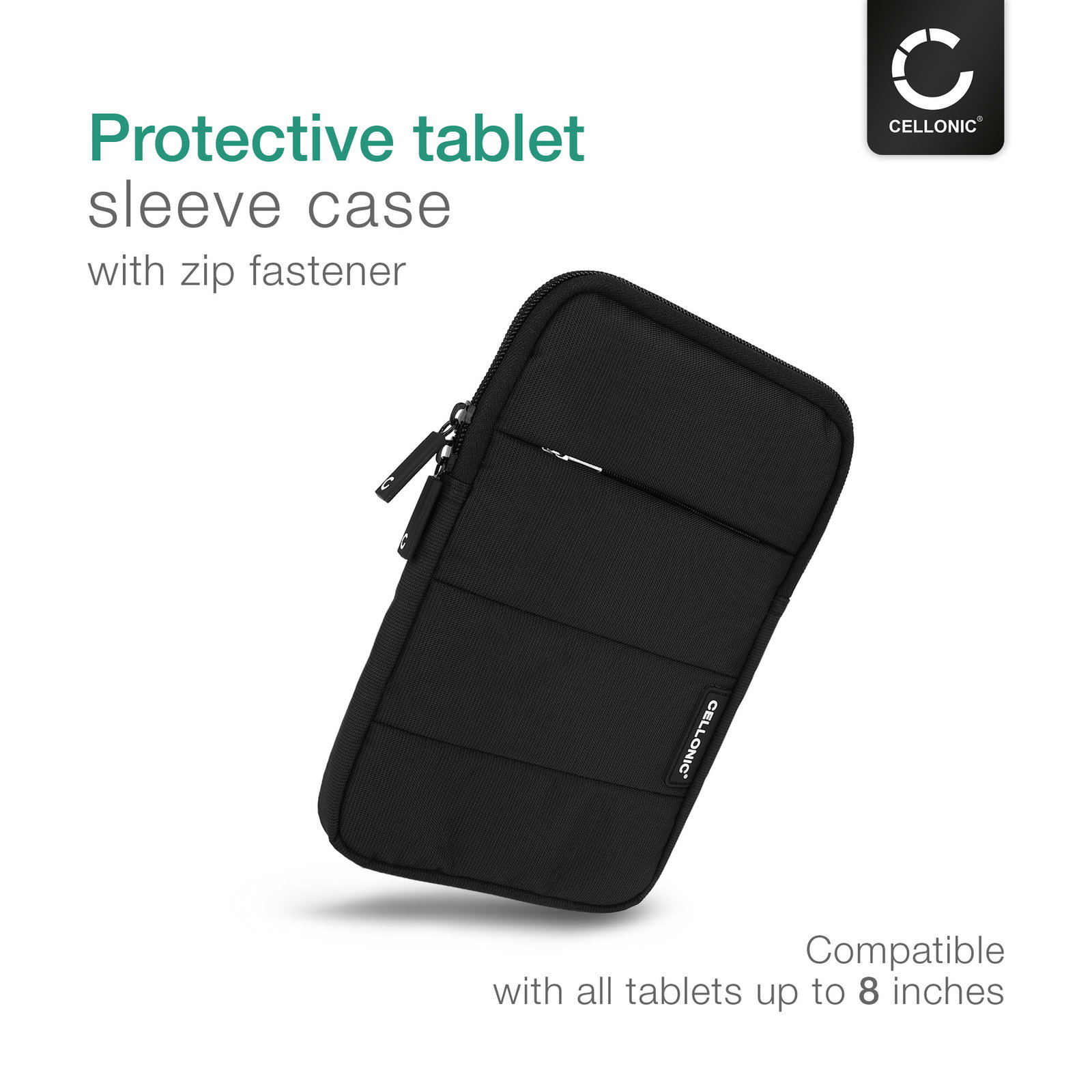 Custodia In Silicone Morbido Per Lenovo Tab 4 8 Plus (TB-8704F/N) – Con Supporto Integrato, Nera