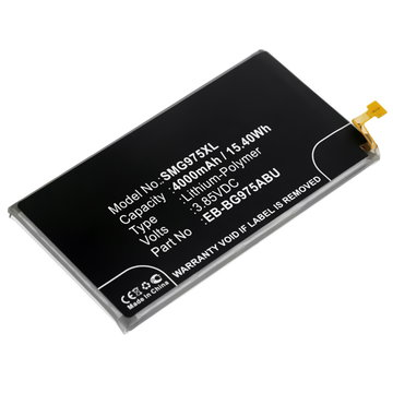 EB-BG975ABU Battery for Samsung Galaxy S10 Plus (SM-G975) Smartphone / Phone Battery Replacement - 4000mAh