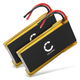2x Battery (850mAh, 3.7V)