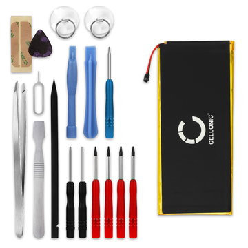 CELLONIC Phone Battery Replacement for Motorola Moto G5s / G6 + 17-Tool Phone Repair Kit - HG30 2700mAh