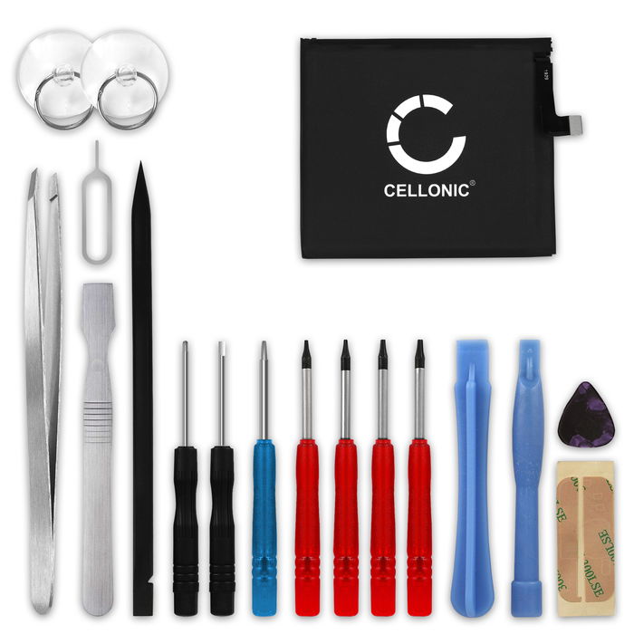CELLONIC Phone Battery Replacement for Xiaomi Mi 9T + 17-Tool Phone Repair Kit - BP41 3900mAh
