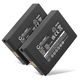 2x Battery (3000mAh, 3.7V)