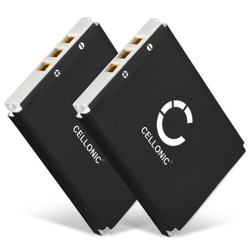 2x Battery for Nokia 3310, 3410, 3330, 3510, 3510i, 5510, 6650, 6800, 6810, BLC-1 1000mAh from CELLONIC