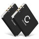 2x Battery (1000mAh, 3.7V)