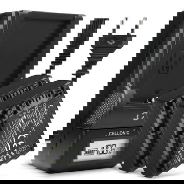 2x NP-FV70A NP-FV50A NP-FV30 NP-FV90 NP-FV100A Camera Battery + Charger Set for Sony FDR-AX33 AX53 AX100e HDR-PJ810 PJ530 PJ330 PJ260 HDR-CX625 CX900 HDR-XR550 NEX-VG900 650mAh Replacement Battery LCD Smart Charger