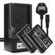 2x Battery (1400mAh, 3.7V) + Charger