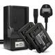 2x Battery (2040mAh, 7.2V) + Charger