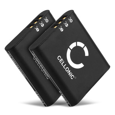 2x Battery for Ricoh G900 G900SE GR III GR IIIx WG-6 DB110 1100mAh from CELLONIC