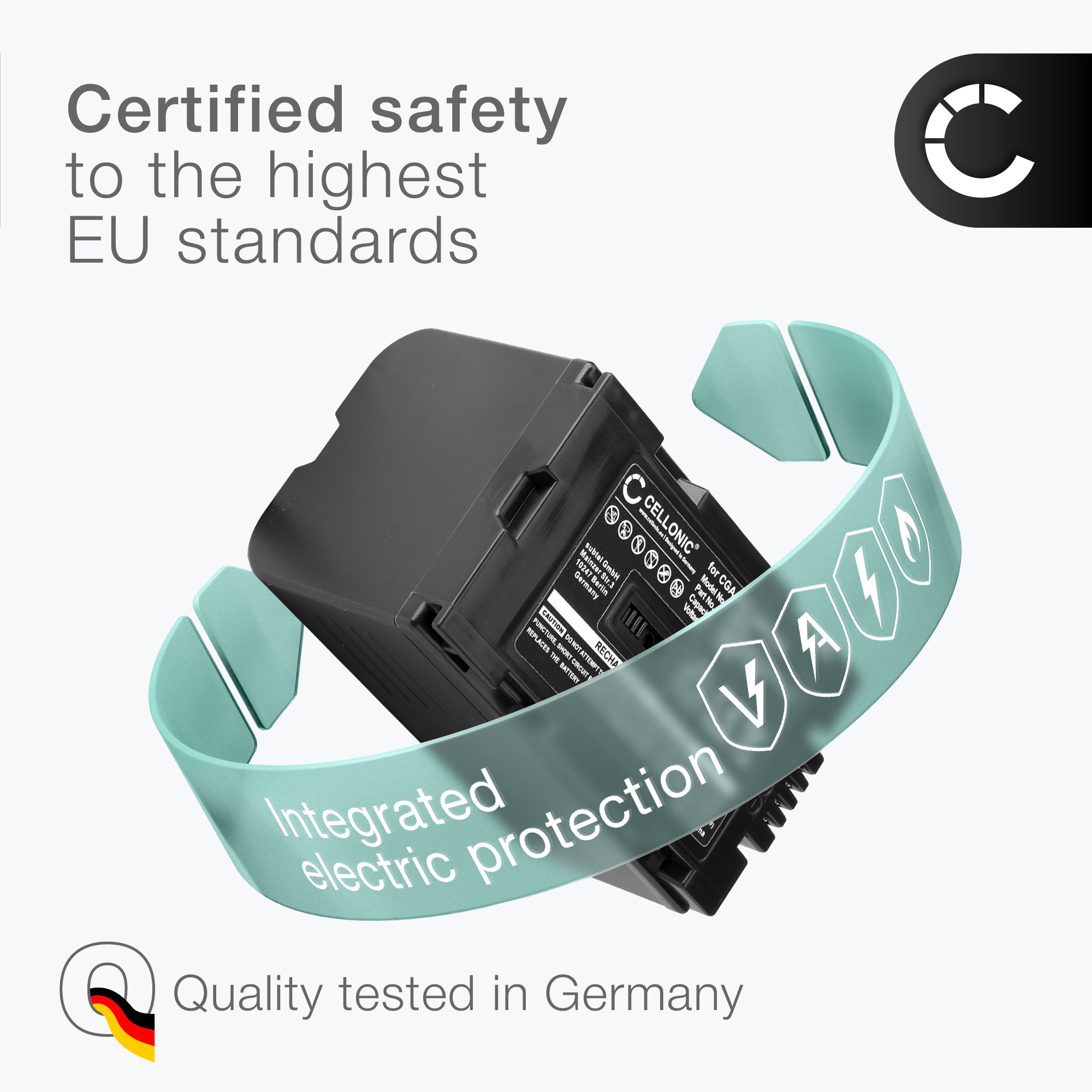 Batterie Neuve Pour Panasonic CGP-D210 / CGR-120 / CGR-16A/1B - Générique
