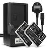 2x Battery 600mAh+ Charger