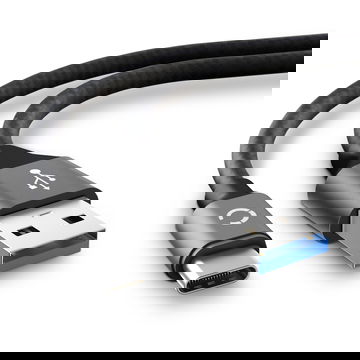 USB Data Cable for Sony WF-1000XM3 WF-SP900 WH-1000xM3 WH-CH510 WI-310 WI-C200 WI-C310 XEA20 3A Charging Cable for Headphones / Headsets 2m File Transfer Nylon - Grey