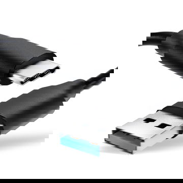 USB Data Cable for Logitech Craft, MX Master 3, MX Keys, MX Anywhere 3 Charger 1m Fast Transfer Charging Cable USB C Type C - Black