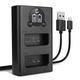 Dual Charger + USB Cable