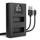Dual Charger + USB Cable