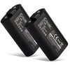 2x Battery 1100mAh