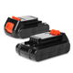2x Battery (2000mAh, 18V)