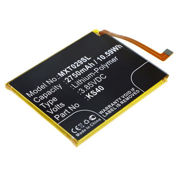 KS40 Battery for Moto E6 Play XT2029-1 Smartphone / Phone Battery Replacement - 2750mAh