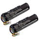 2x Battery (3400mAh, 3.7V)
