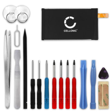 CELLONIC Phone Battery Replacement for Sony Xperia XZ2 Compact + 17-Tool Phone Repair Kit - LIP1657ERPC 2750mAh