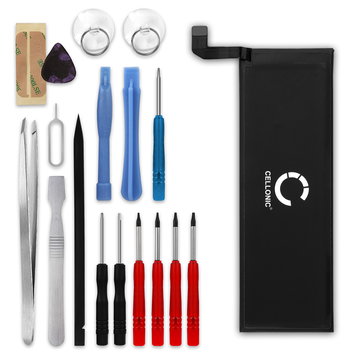 CELLONIC Phone Battery Replacement for Xiaomi Mi Note 10 Pro / CC9 Pro + 17-Tool Phone Repair Kit - BM52 5150mAh