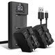 2x Battery (6600mAh, 7.4V) + Dual Charger