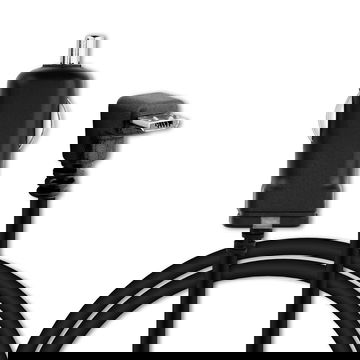 12V / 24V Socket to Micro-USB 90° Sat Nav Car Charger for Becker Ready 50 Ready 6 Ready 70 Transit 50 Transit 6 Transit 70 Professional 6 Active 45 Active 50 Revo 1 Revo 2 GPS Lighter Adapter w/ 1.1m Charging Cable