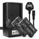 2x Battery (2000mAh, 7.4V) + Charger