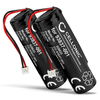 2x Battery 3400mAh