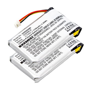 2x DXR8RLB Battery for Infant Optics DXR-8, Luvion Grand Elite 2 Baby Monitor / Phone / Camera Battery Replacement - 1150mAh