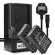 2x Battery (2000mAh, 7.4V) + Charger
