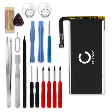 CELLONIC Phone Battery Replacement for Google Pixel 5 + 17-Tool Phone Repair Kit - GTB1F 3800mAh